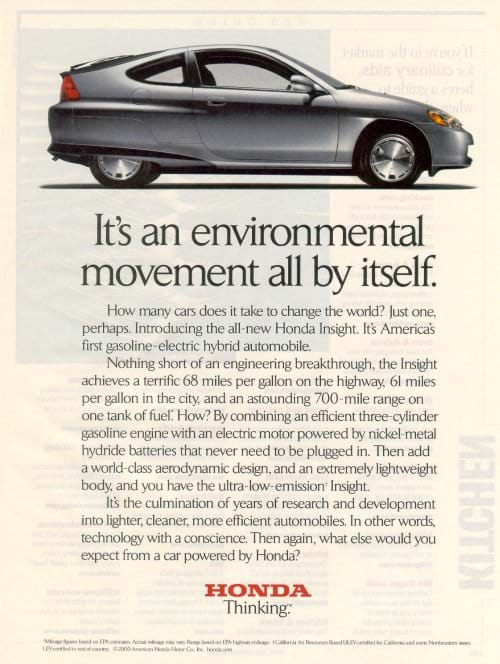 Magazine Car Ad