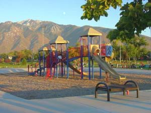 A children's playground in Utah.