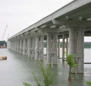 civil engineering construction of bridges