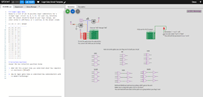 A screenshot of the Wokwi logic gate simulator interface. The left pane shows a markdown file with a four-input truth table and two reflection questions. The right pane features a drag-and-drop interface with labeled AND, OR, XOR, NAND, NOR, and XNOR gates, an input/output tester, and notes for students. A screenshot of the Wokwi logic gate simulator interface. The left pane shows a markdown file with a four-input truth table and two reflection questions. The right pane features a drag-and-drop interface with labeled AND, OR, XOR, NAND, NOR, and XNOR gates, an input/output tester, and notes for students.